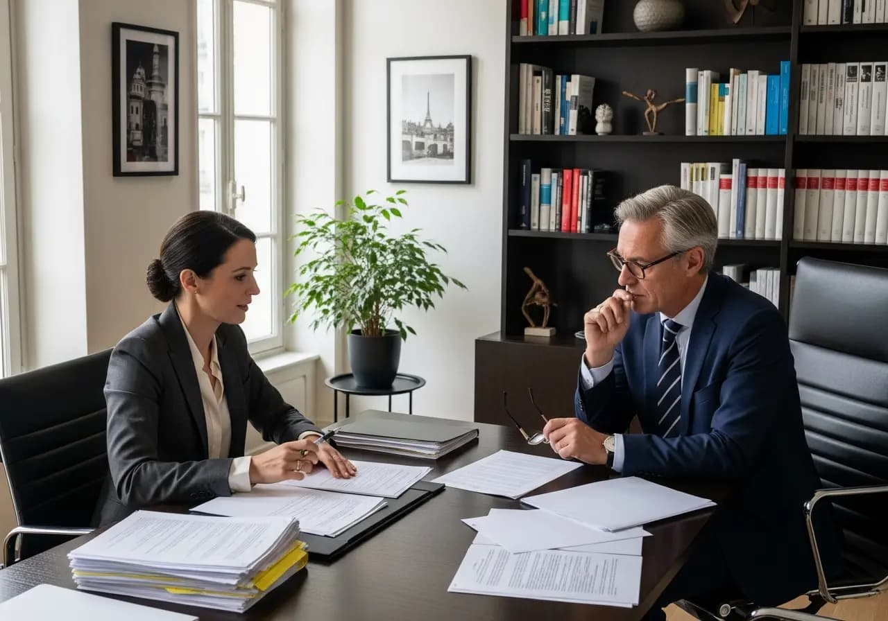 Consultation avec un avocat